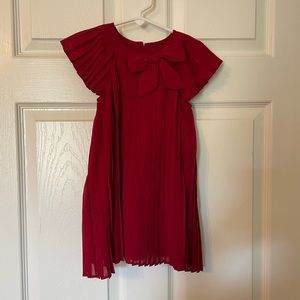 Mud Pie burgundy party dress. NWT. Size 24 months/2T.